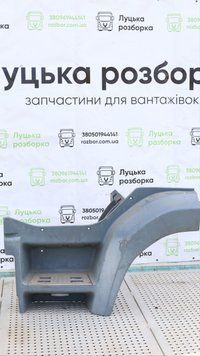 Крило сходинки верхньої L (є потертості) б/в DAF CF 85 (1893901, 1363818) оригінал, 330х610х650 мм 2300718705  фото