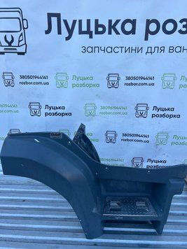 Крило сходинки верхньої R (комплект) б/в DAF CF 85 (1893902, 1363817) оригінал, 330х610х650 мм 1797737467 фото